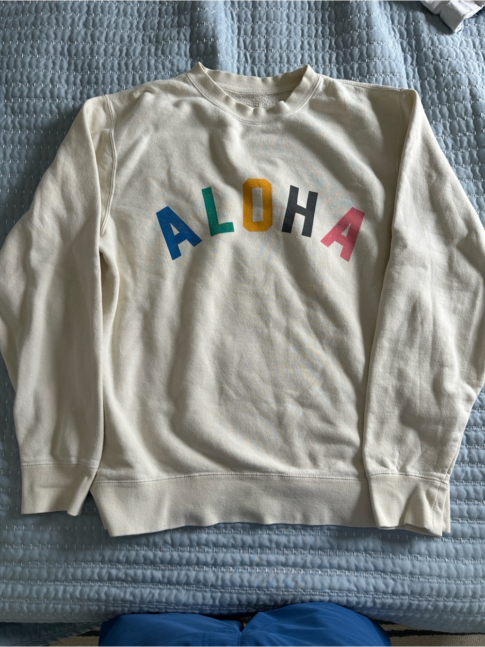 Duvin Aloha crew neck sweatshirt unisex
